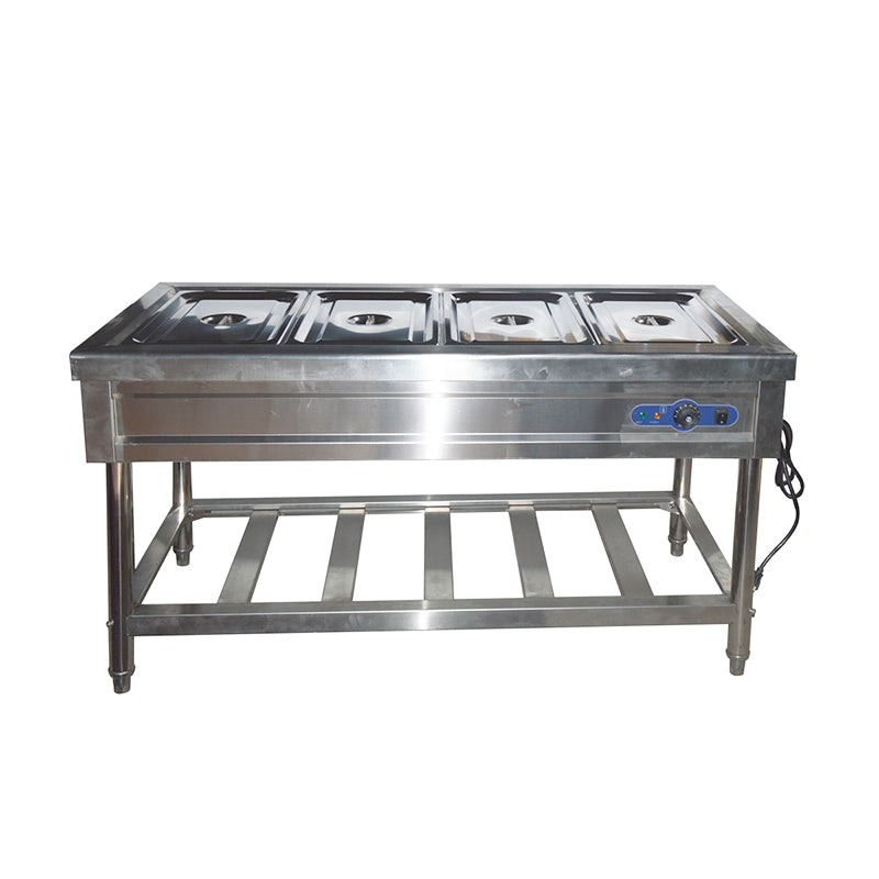 Electric Food Well Steamer Floor Type Food Warming Equipment Bain-Marie Buffet