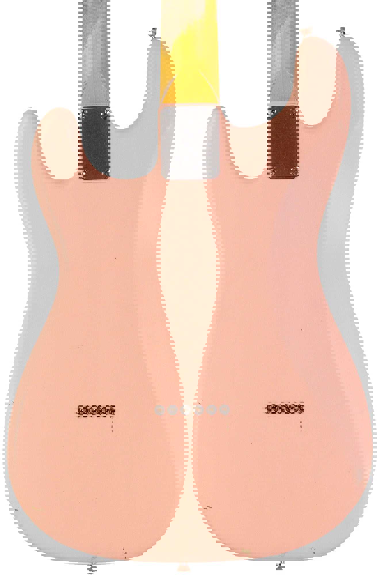 Nash S-63 Guitar, Shell Pink, Hard Tail, Light Aging - Vintage Strat Model