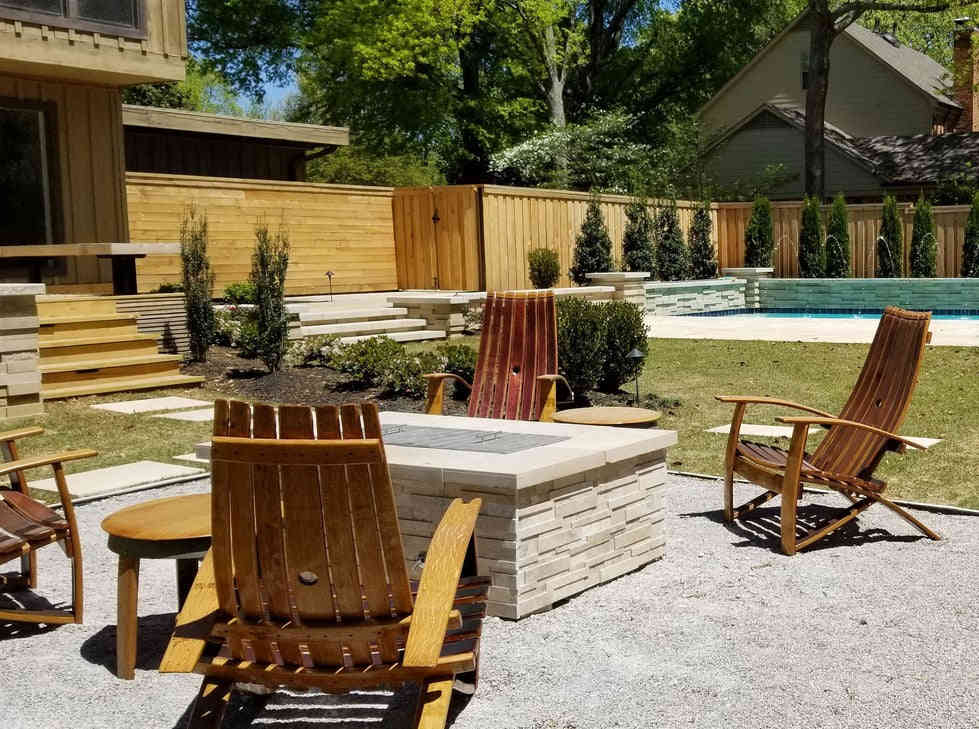 Warming Trends Rectangle Fire Pit / Ready to Finish Kit (Linear Burner)