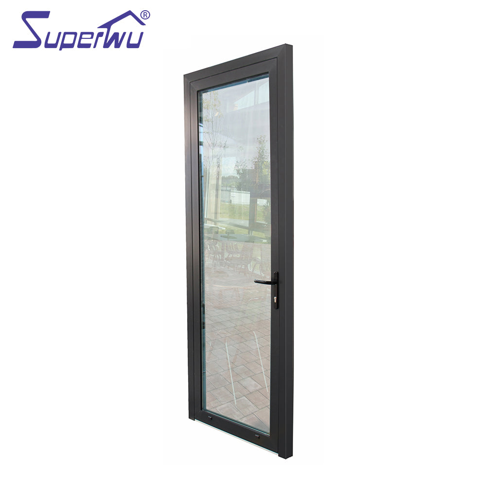 Superwu Aluminum French Hinged Doors - Energy Efficient Thermal Profiles