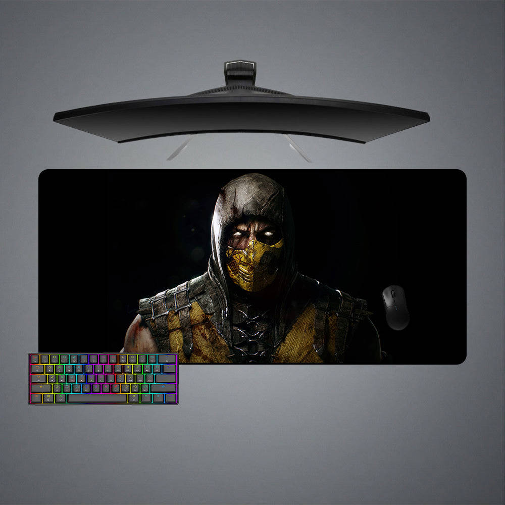 Scorpion Damage Design Gaming Mouse Pad - M-XXL Size for Enhanced Gaming Accuracy