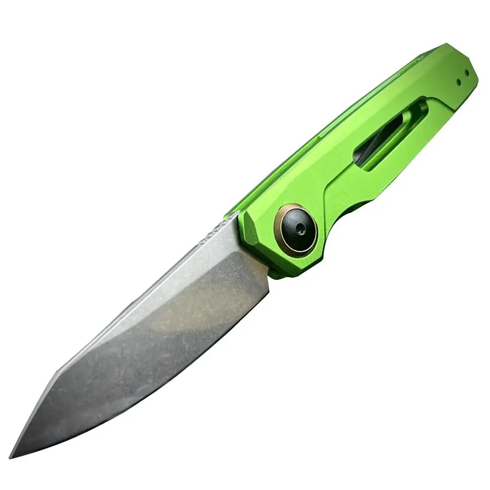 Kershaw 7550 Green/Black Aluminum Handle Folding Knife Launch 11 Pocket AU/TO Outdoor Survival Gear Tactical Camping Knife