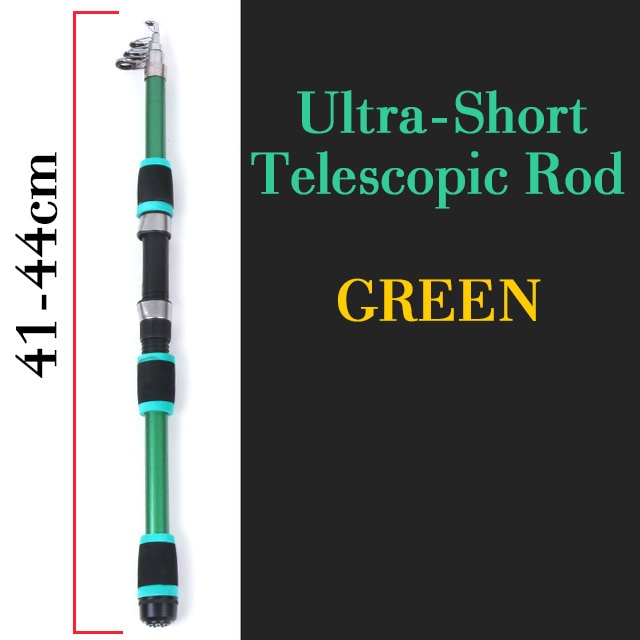 JOSBY Carbon Lure Fishing Rod - Ultralight Mini Travel Surf 1.8M