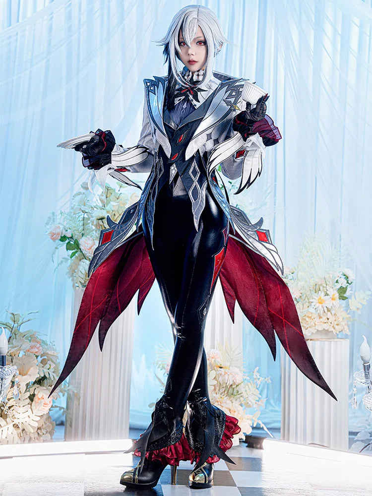 PRE-SALE UWOWO Exclusive Genshin Impact Arlecchino Cosplay Costume Game Outfit Halloween Costumes