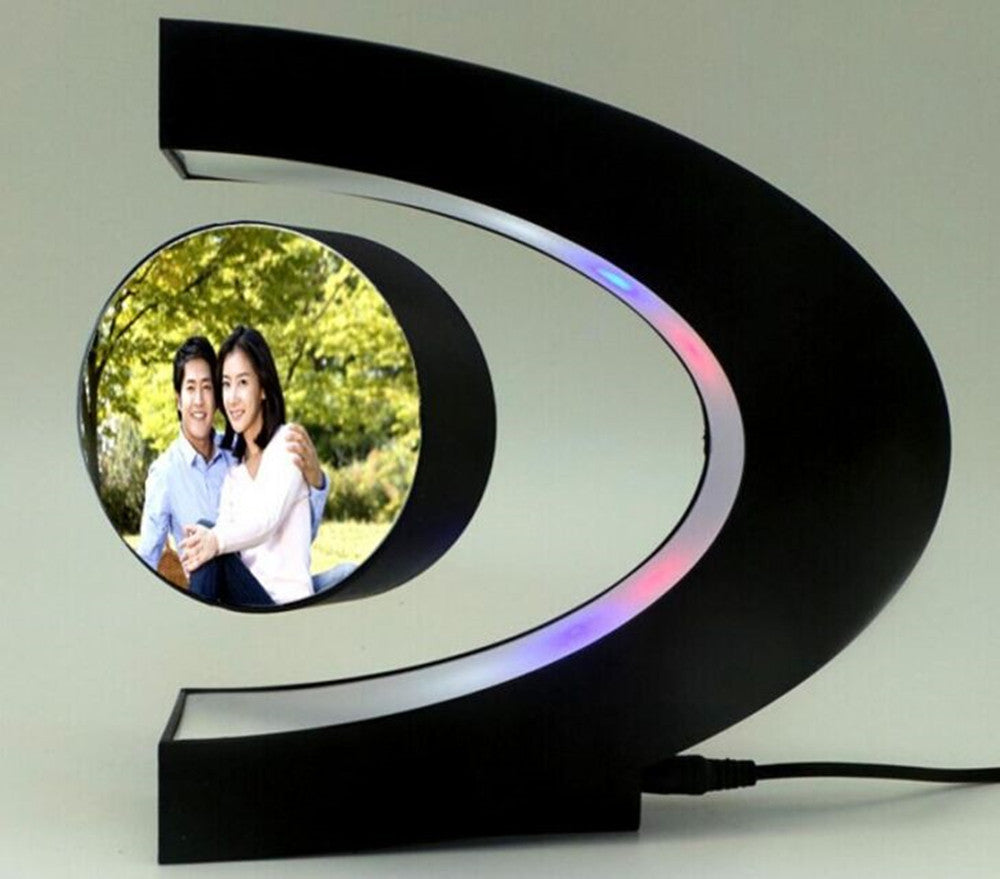 Kawaii Magnetic Levitation Photo Frame - Creative Floating Home Decor