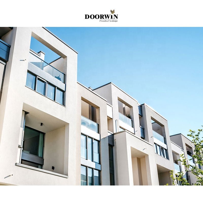Doorwin Architect Series Energy Efficient Germany Thermal Break Aluminum Windows and Doors System