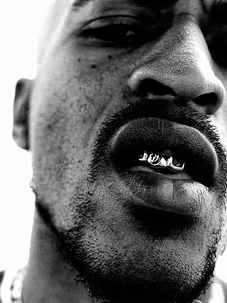 Rakim Bring It On Rap Music Black and White Poster