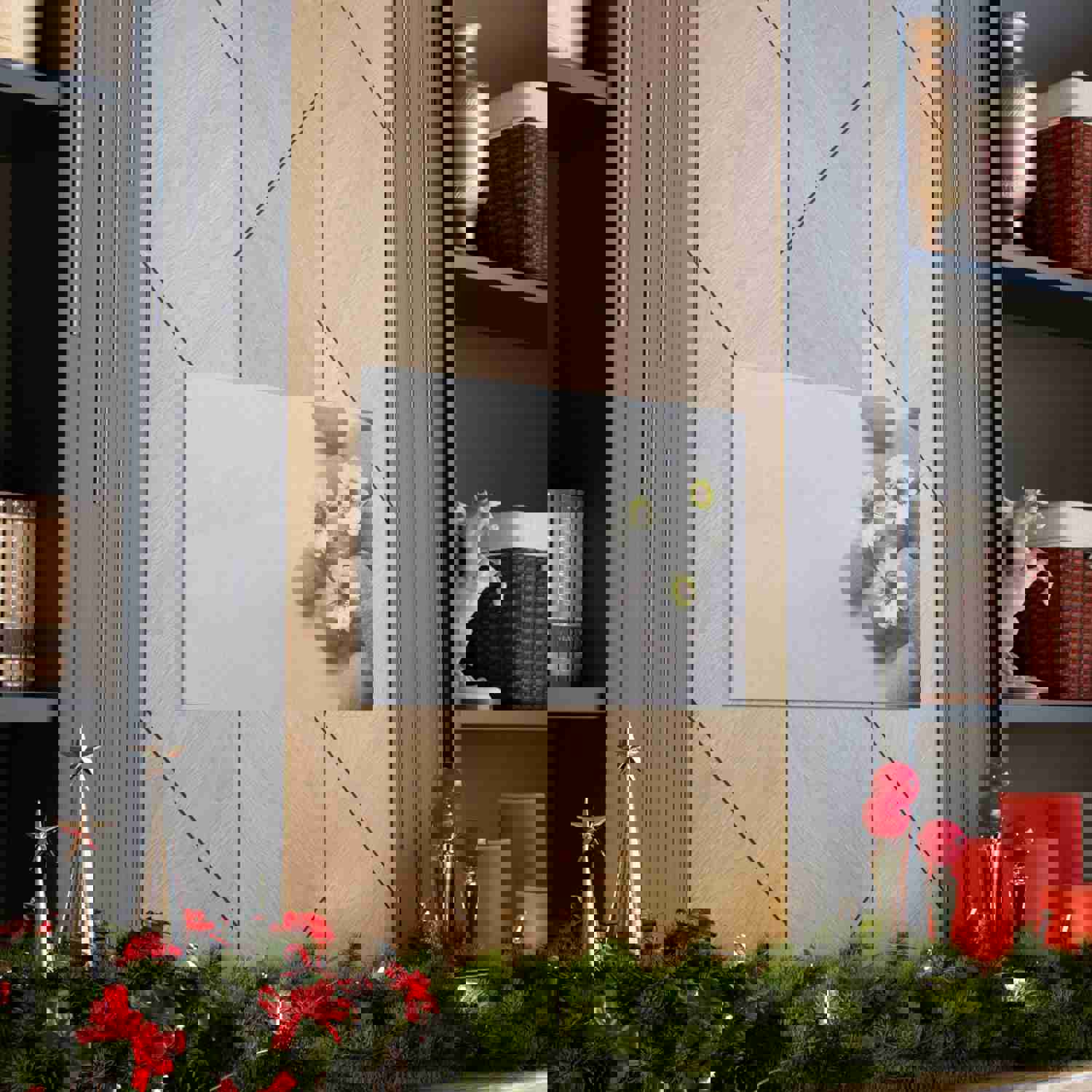 Three White Flower Forest Floral Nature Photography Canvas Wall Art for Home Decor