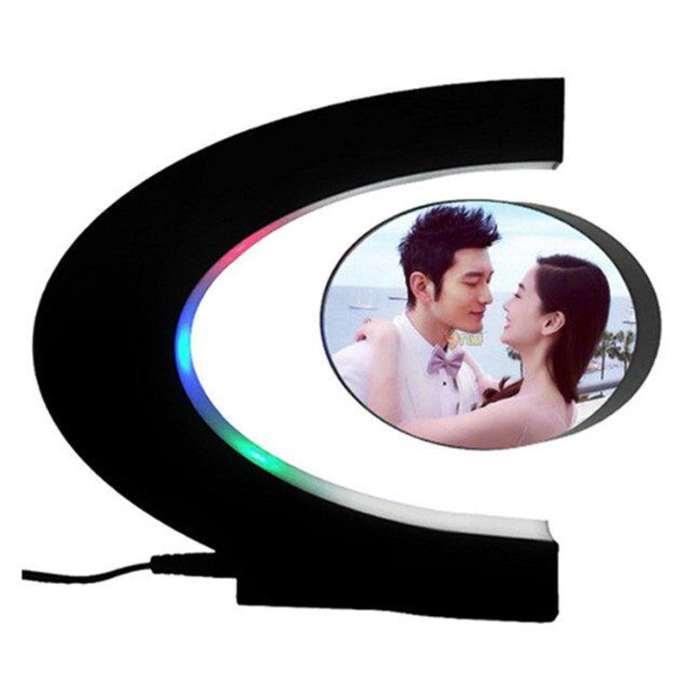 Kawaii Magnetic Levitation Photo Frame - Creative Floating Home Decor
