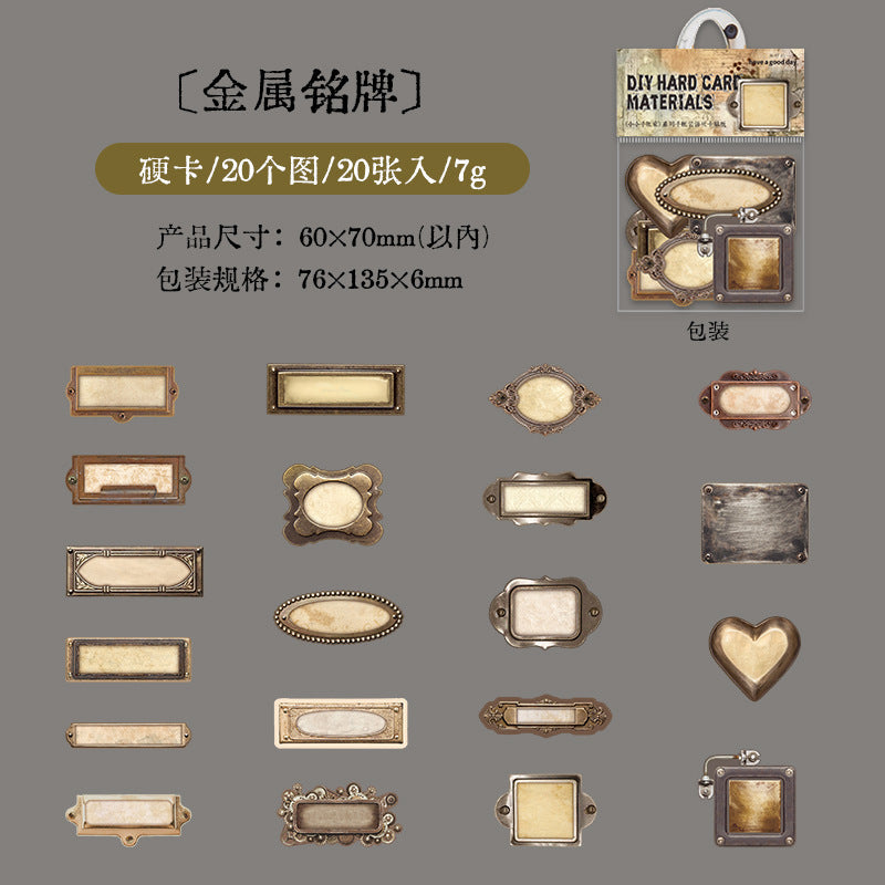 20 Pcs Gadget Stickers XXSZJ - Fun and Decorative Scrapbook Supplies