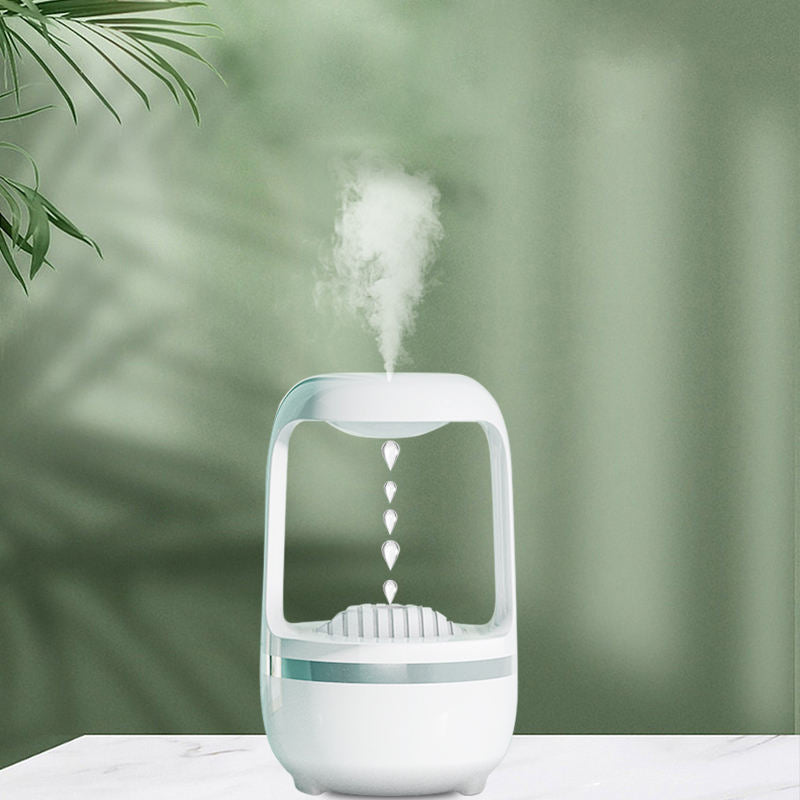Anti Gravity Humidifier Water Drop Backflow Aromatherapy Machine for Office and Bedroom