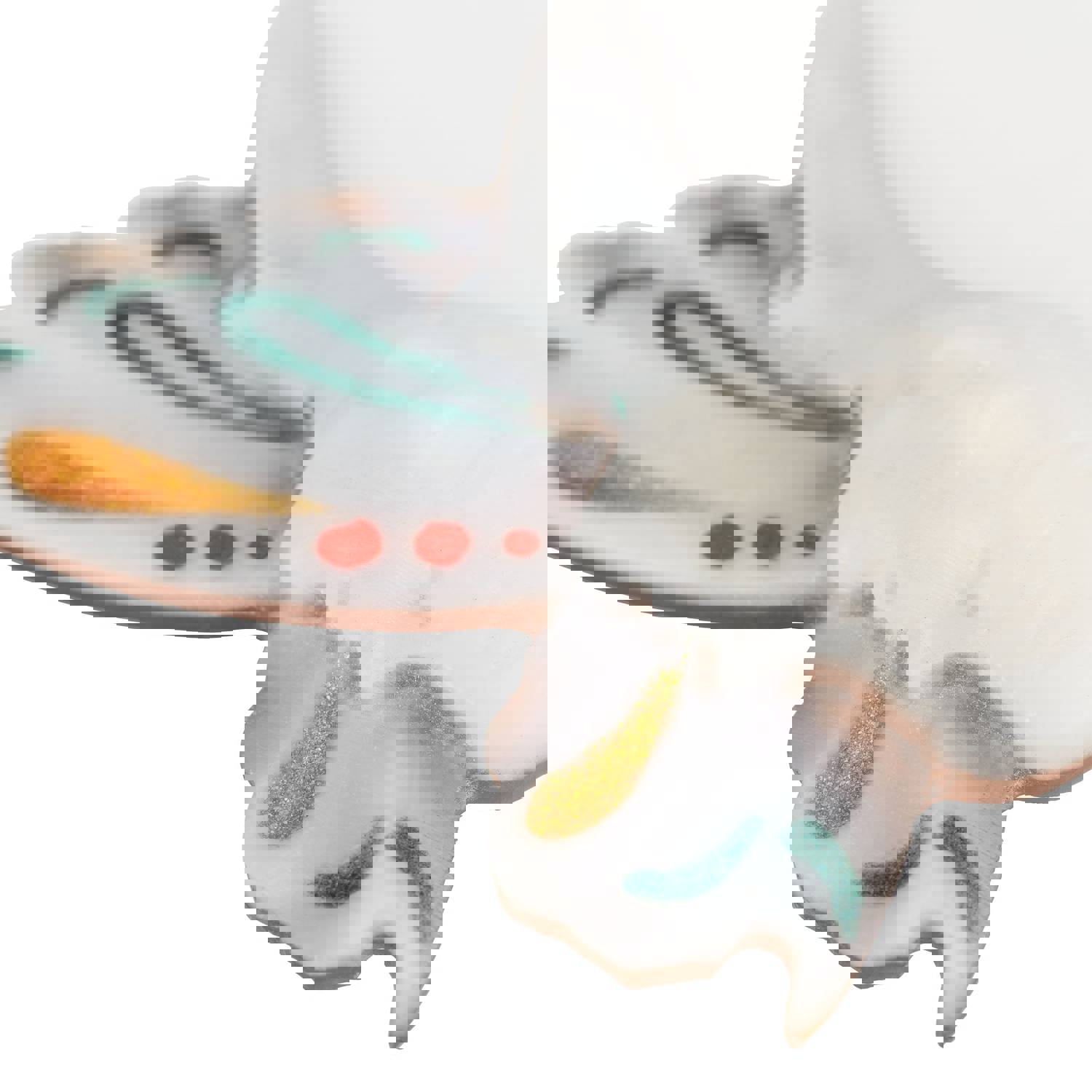 Enamel Carved Cameo Natural Shell Deco Style Sterling Silver Pendant