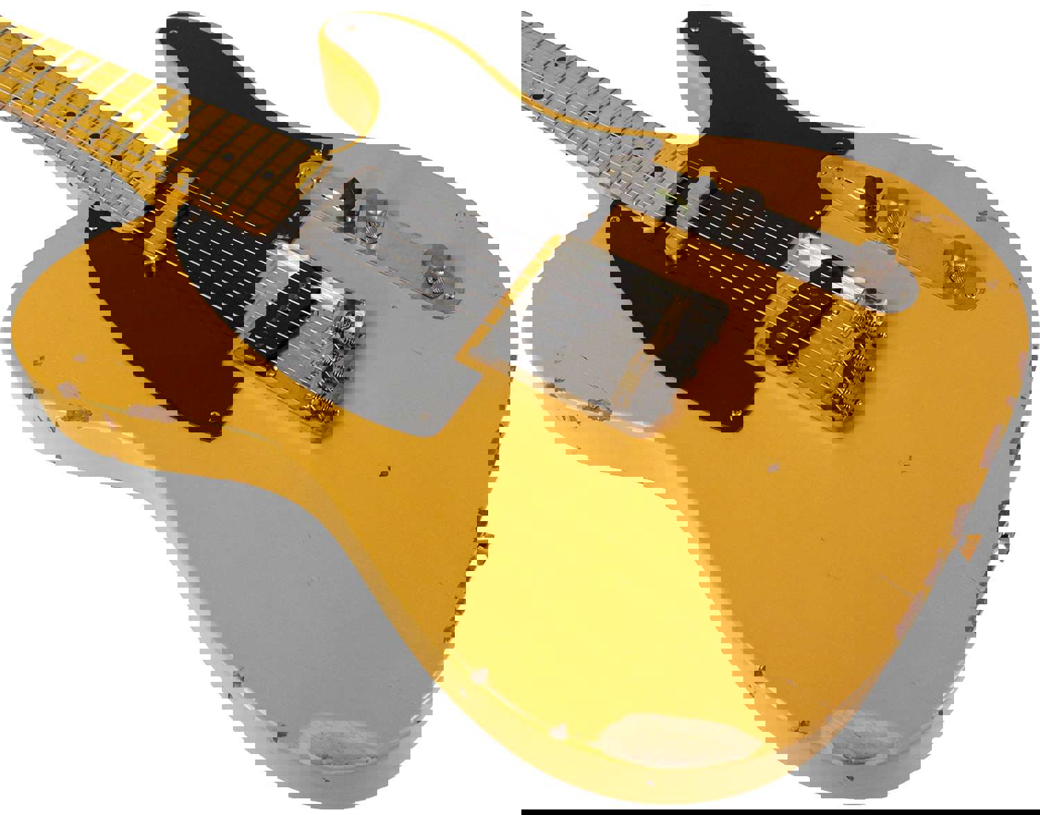 Nash T-52 Guitar, Butterscotch Blonde, Medium Aging