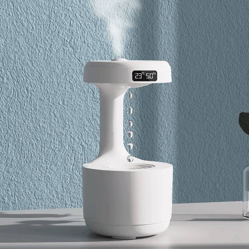 Anti-gravity Humidifier with Aromatherapy Function for Office and Bedroom