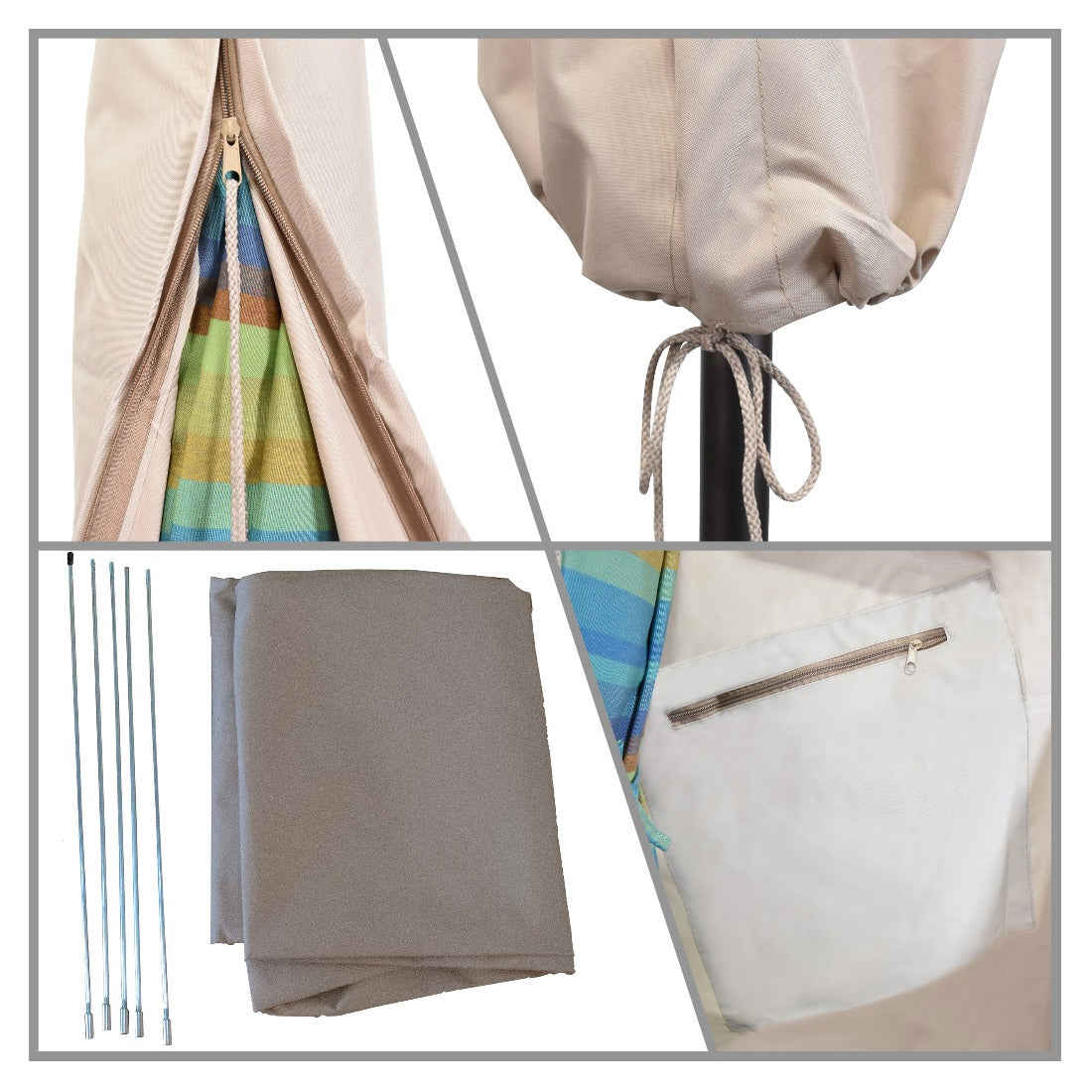 Outdoor Umbrella Cover 11 - Waterproof & Wind-Resistant