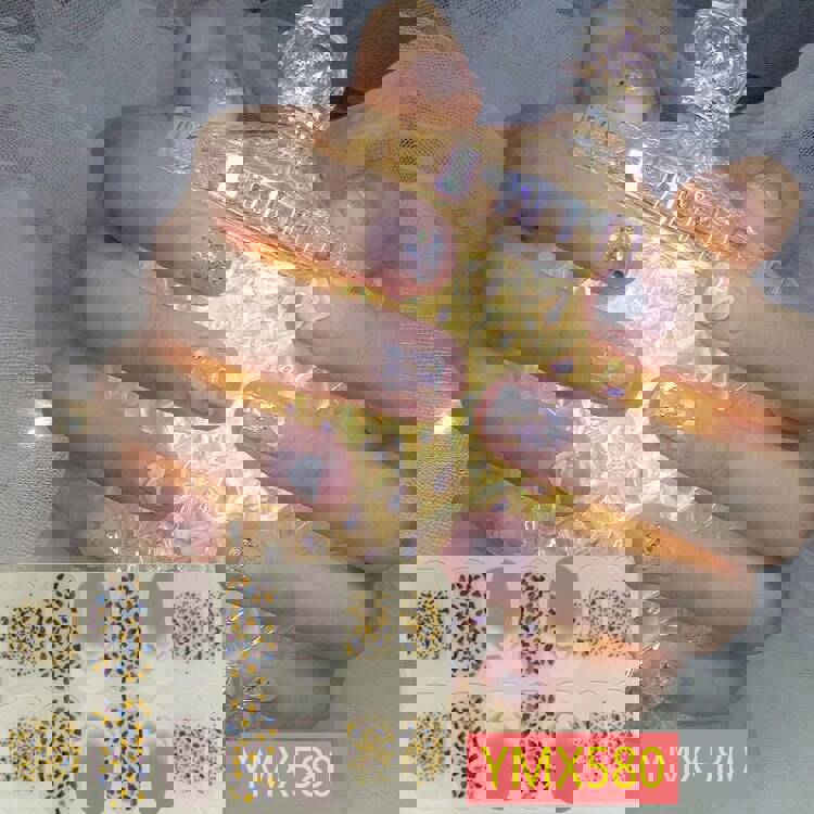 Christmas Style Nail Art Sticker - 14 Tips DIY Waterproof Full Cover Wraps Decal