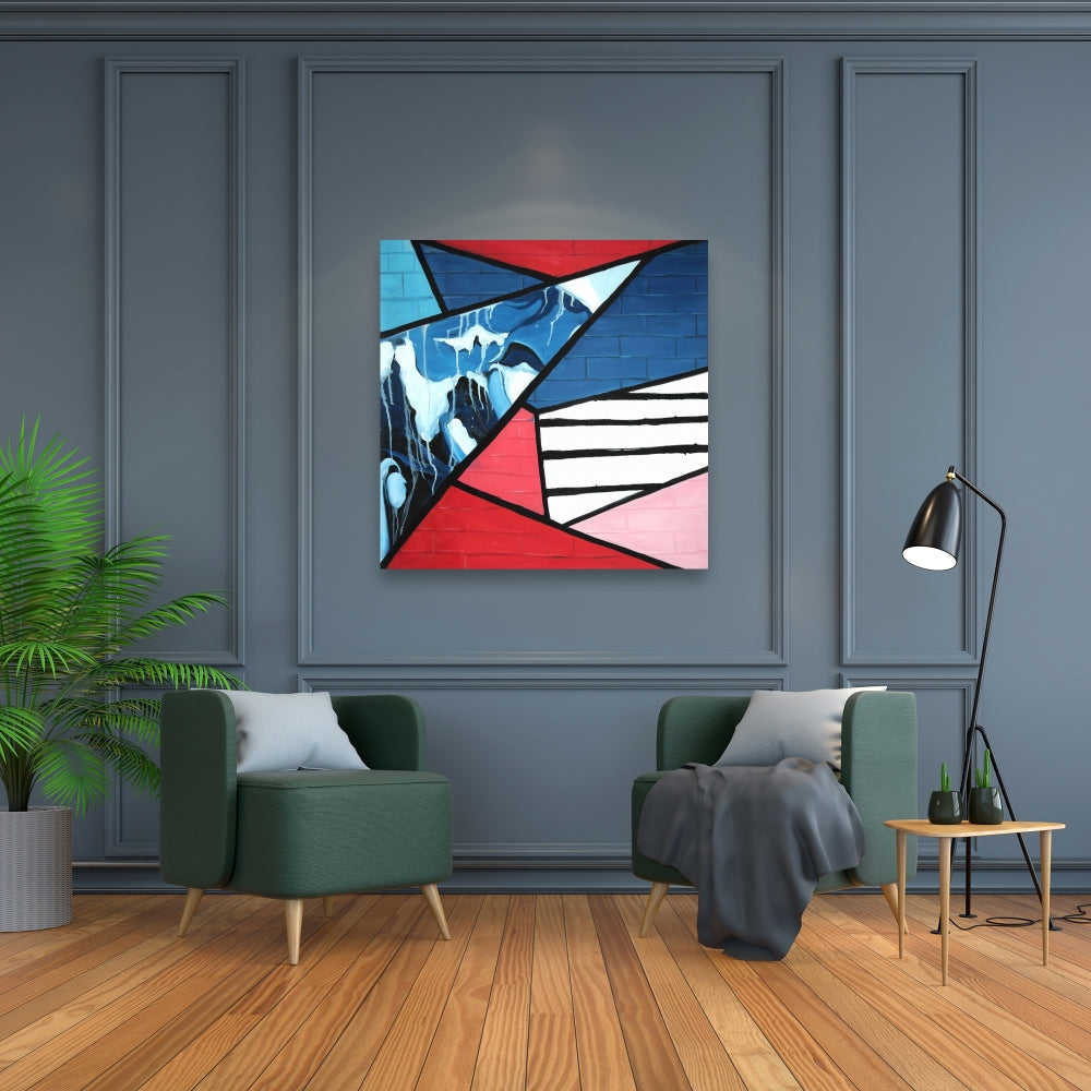 Diagonal Unity, Fine Art Gallery Wrapped Canvas 24x36