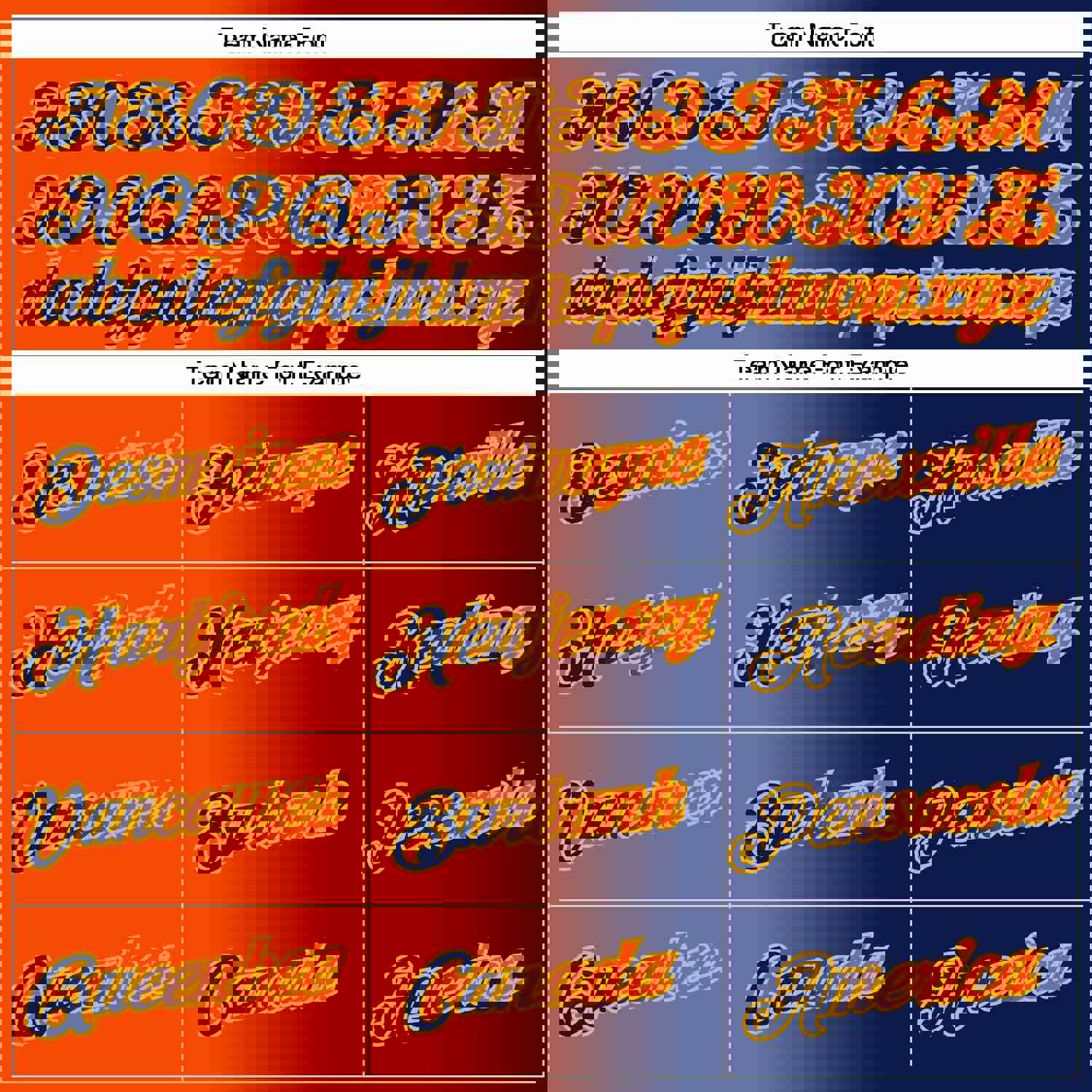 Custom Stitched Navy Orange-Gold Gradient Sports Pullover Hoodie