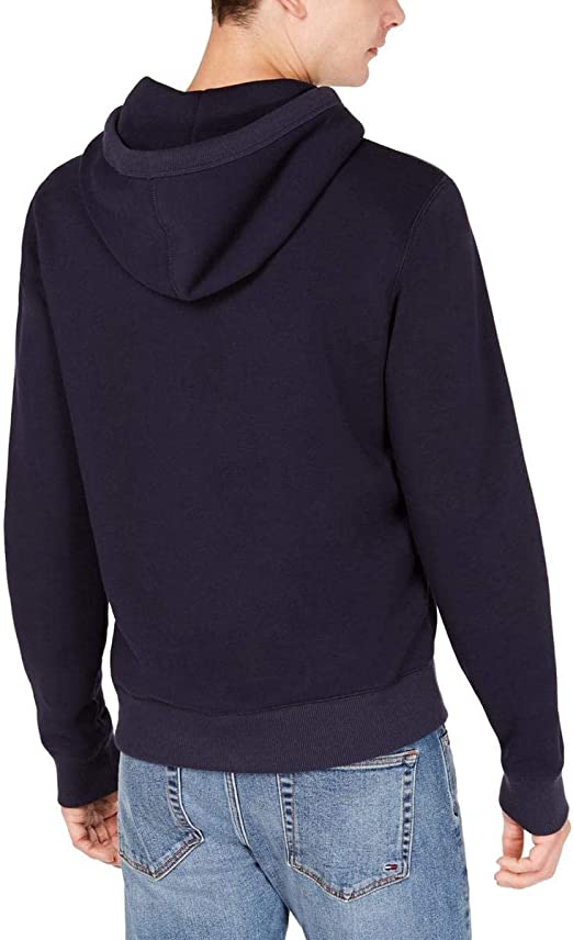 Tommy Hilfiger Men's Tommy Lockup Popover Hoodie Sweatshirt