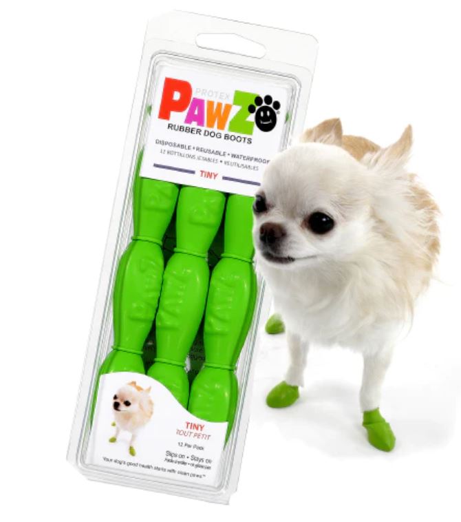 PawZ Dog Boots - Waterproof Snow Boots for Dogs (12 Pack)
