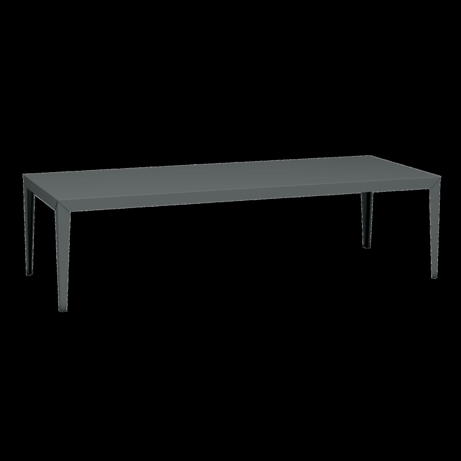 Zef Outdoor Rectangular Dining Table 110x45 - Customizable for Any Outdoor Setting