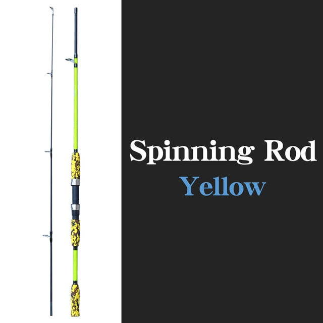 JOSBY Carbon Lure Fishing Rod - Ultralight Mini Travel Surf 1.8M