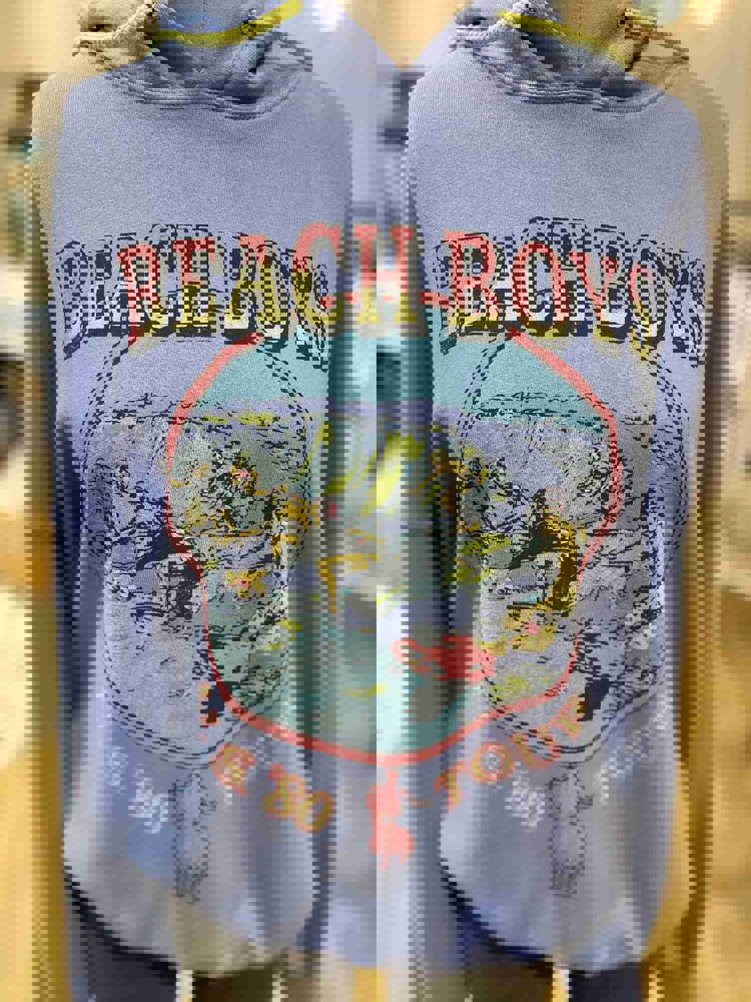 Beach Boys US80 Tour Hoodie - Classic California Cool