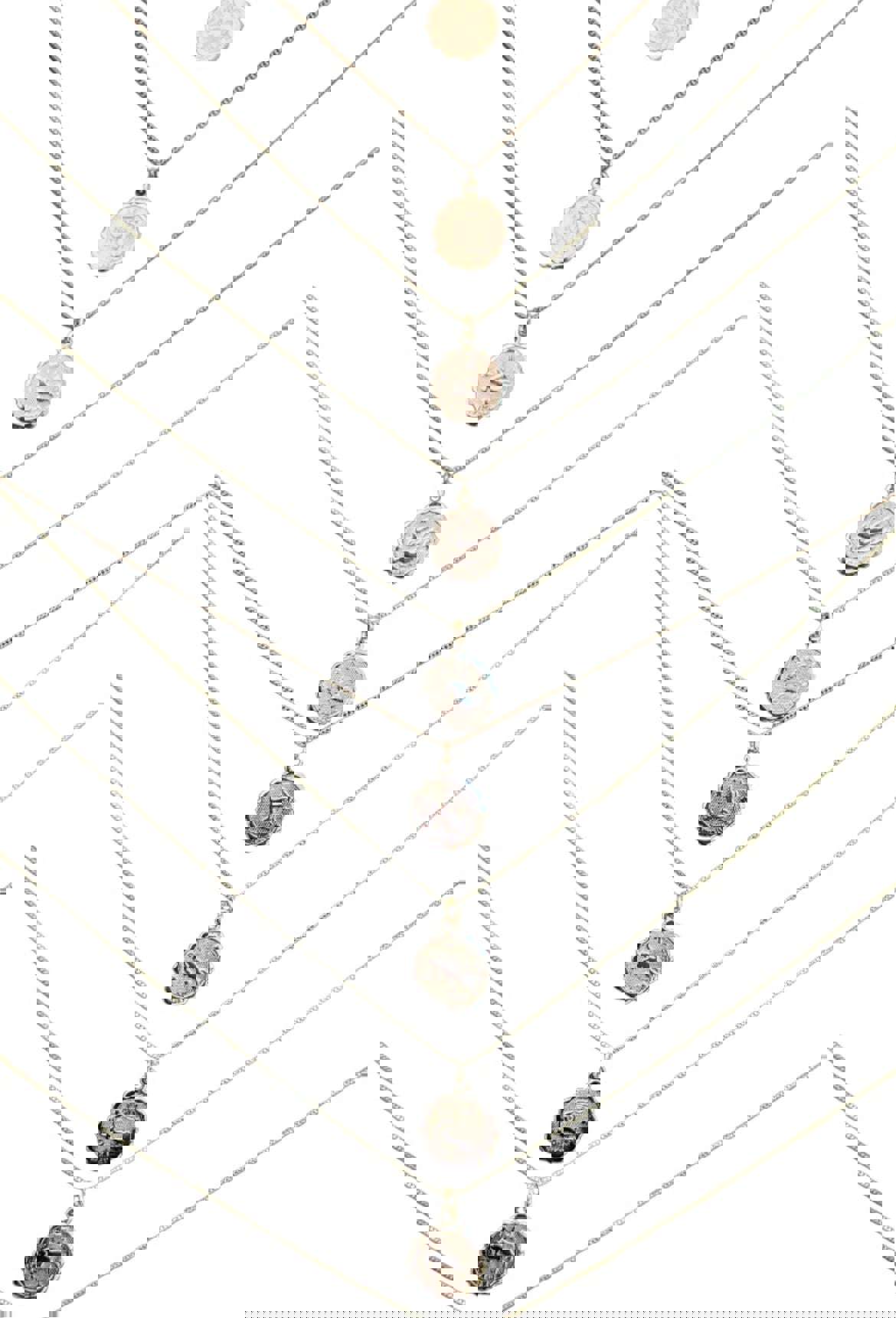 Small Zodiac Medallion Necklace - 14k Gold Filled