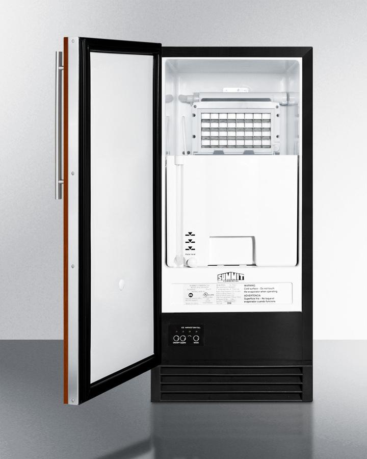 Summit 14.5 Slim Fitting Built-In Ice Maker BIM44GIF