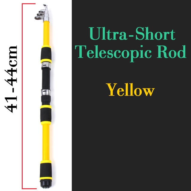 JOSBY Carbon Lure Fishing Rod - Ultralight Mini Travel Surf 1.8M