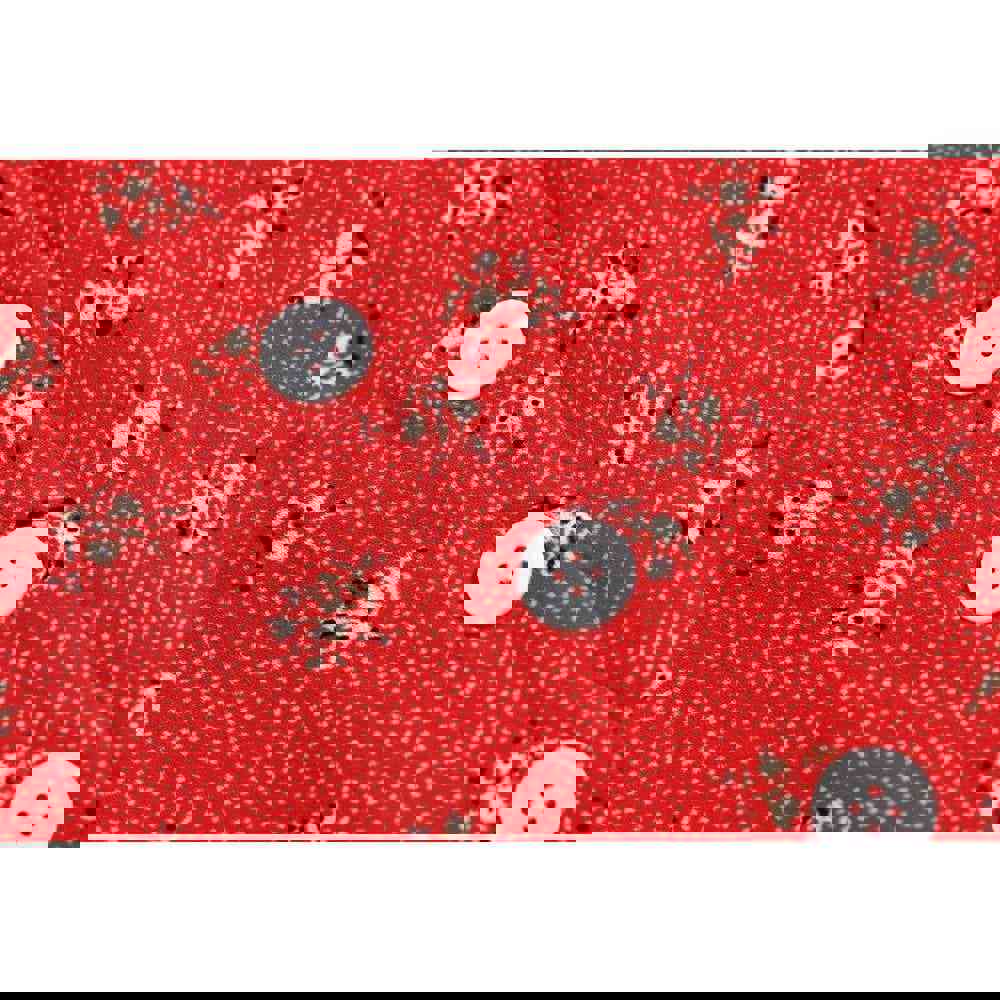 Fashion Chic Floral Dress - Vintage A-Line Polyester Dress with V-Neck