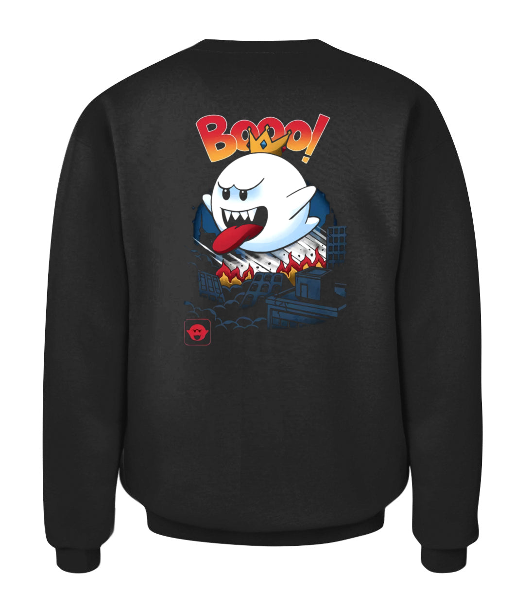 King Boo Super Mario Vintage Custom Graphic T-Shirt