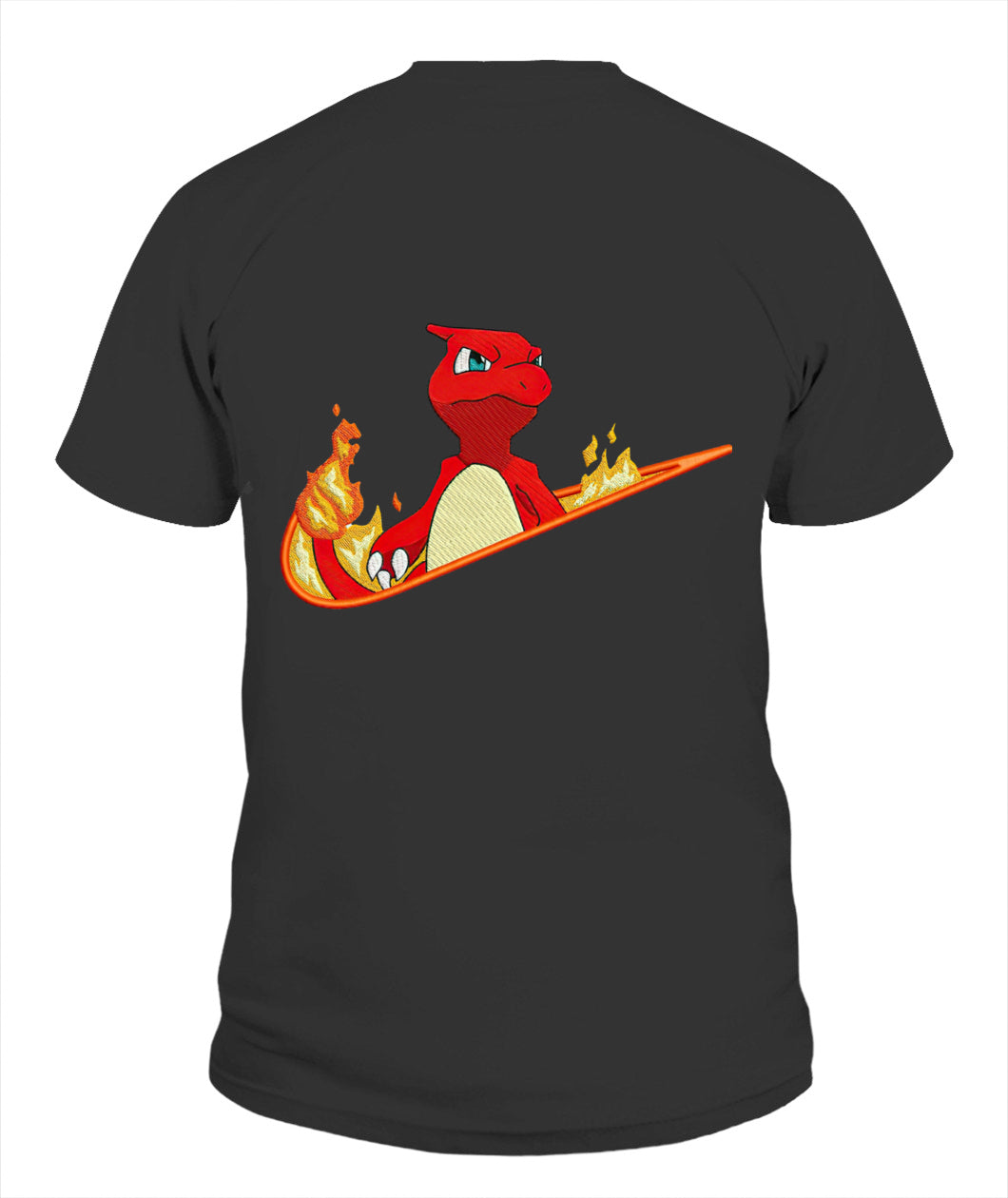 Charmeleon Simple Swoosh Custom 2-Side Printed Hoodie