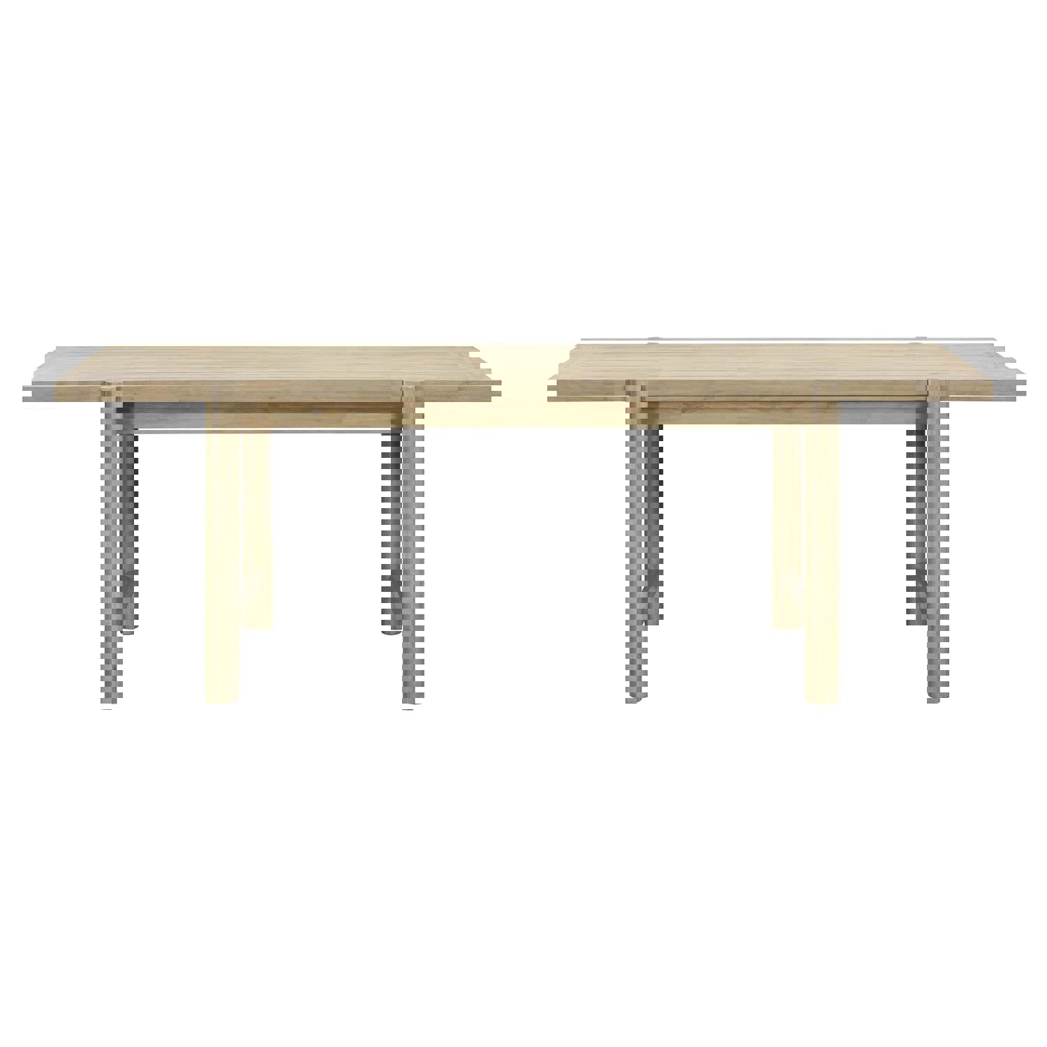 Gata - Outdoor Rectangular Dining Table - Light Teak