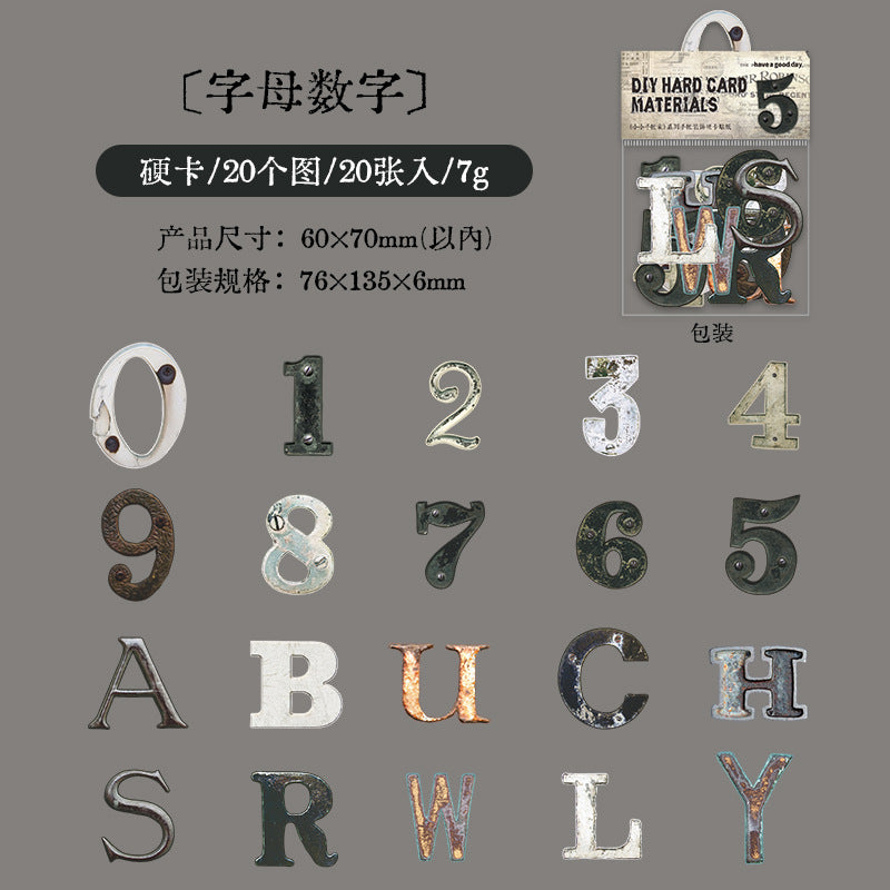 20 Pcs Gadget Stickers XXSZJ - Fun and Decorative Scrapbook Supplies