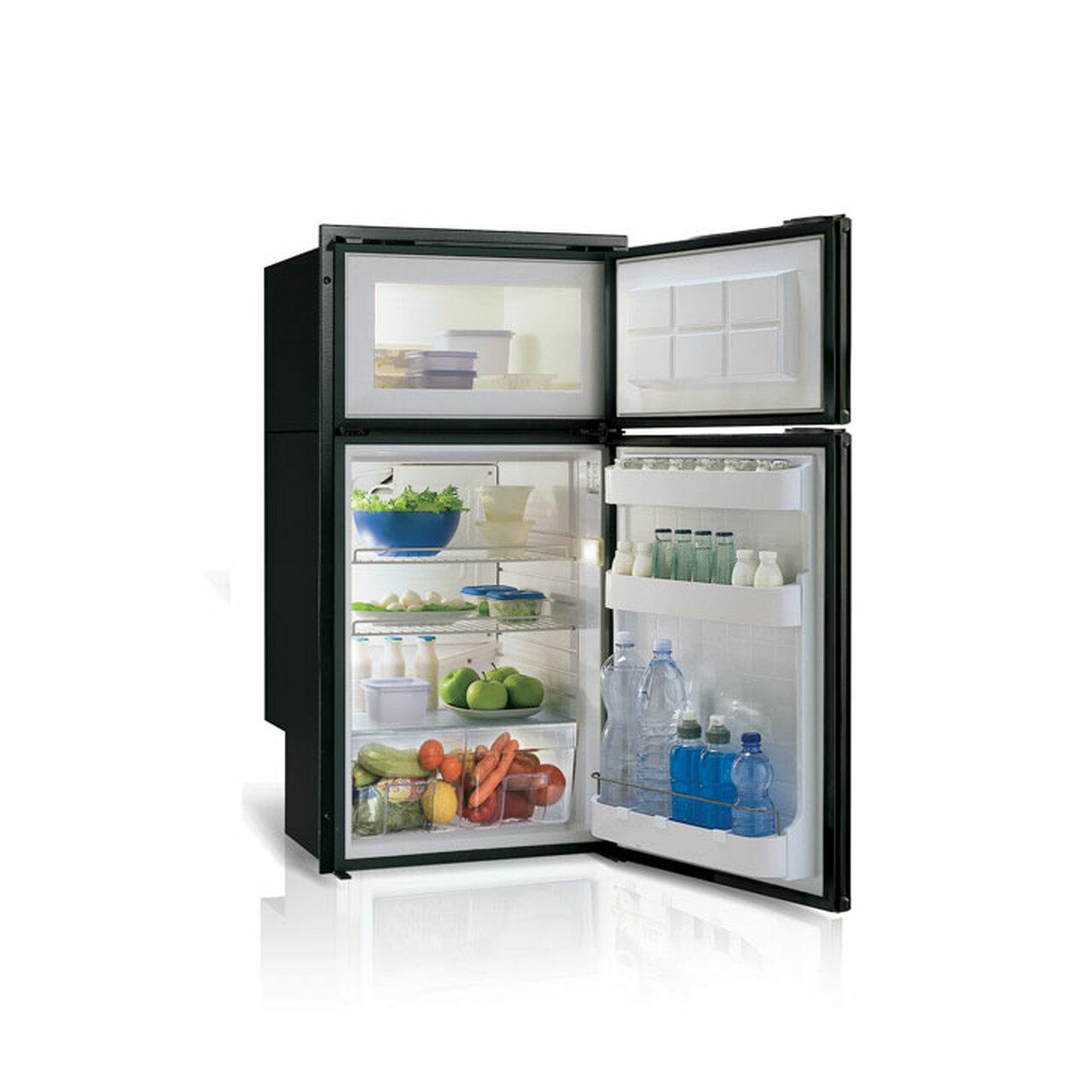 Vitrifrigo DP150i Black Refrigerator/Freezer (DP150IBD4-F) - Double Door, 5.3 cu. ft.