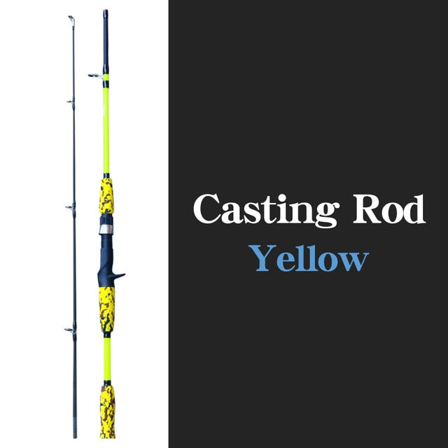 JOSBY Carbon Lure Fishing Rod - Ultralight Mini Travel Surf 1.8M