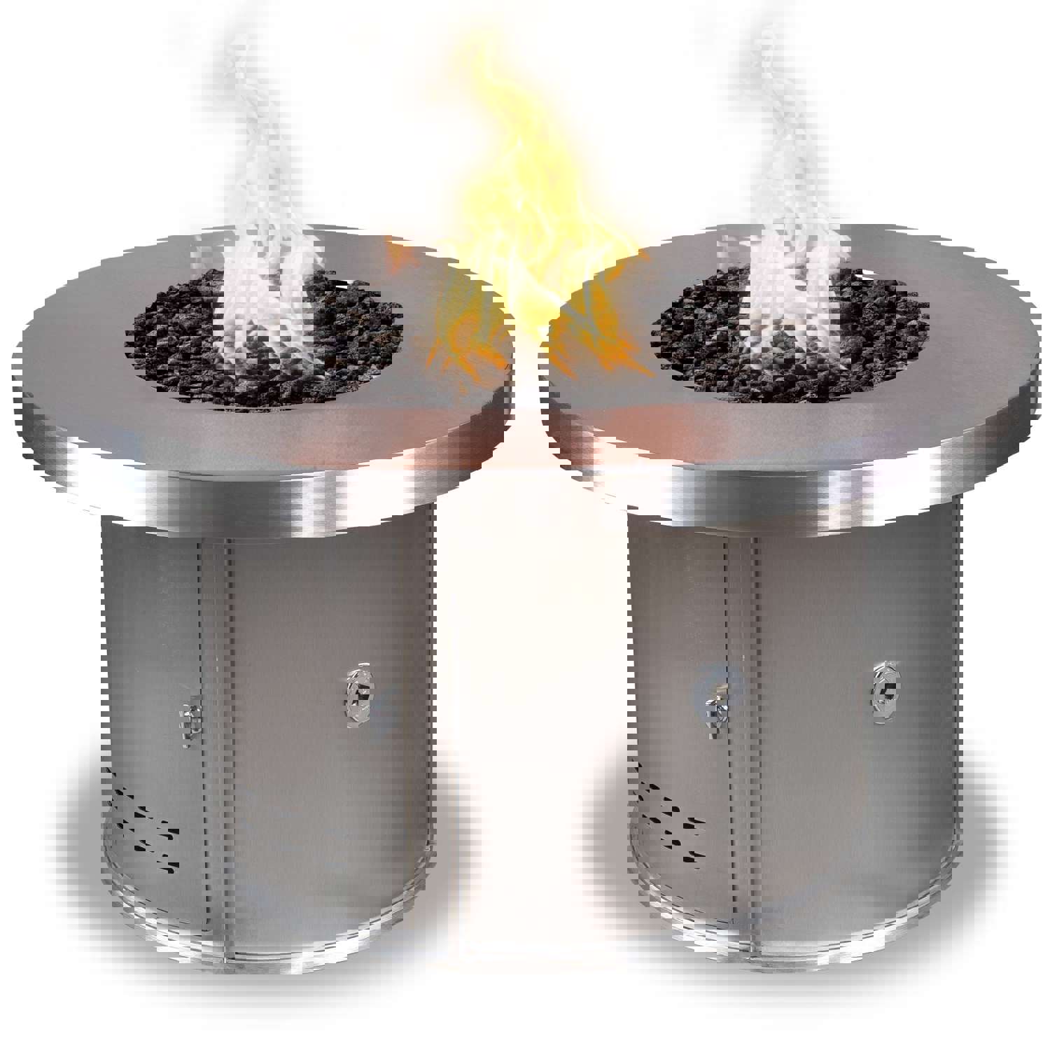 The Outdoor Plus Mabel Metal Fire Pit with Free Cover