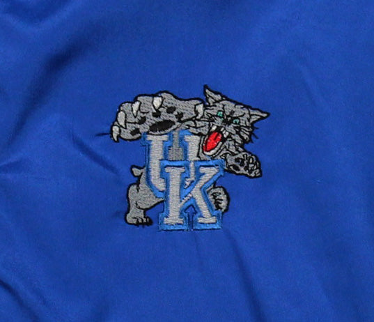Kentucky University Wildcats NCAA Youth Hooded Coat, Blue - Reversible Lightweight Jacket