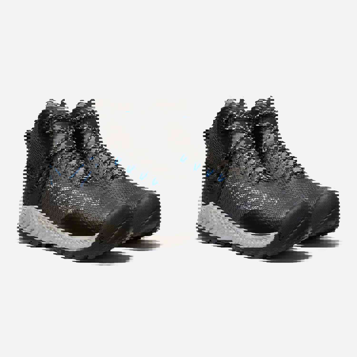 Men's Keen NXIS Evo Waterproof Hiking Boot - Magnet/Bright Cobalt