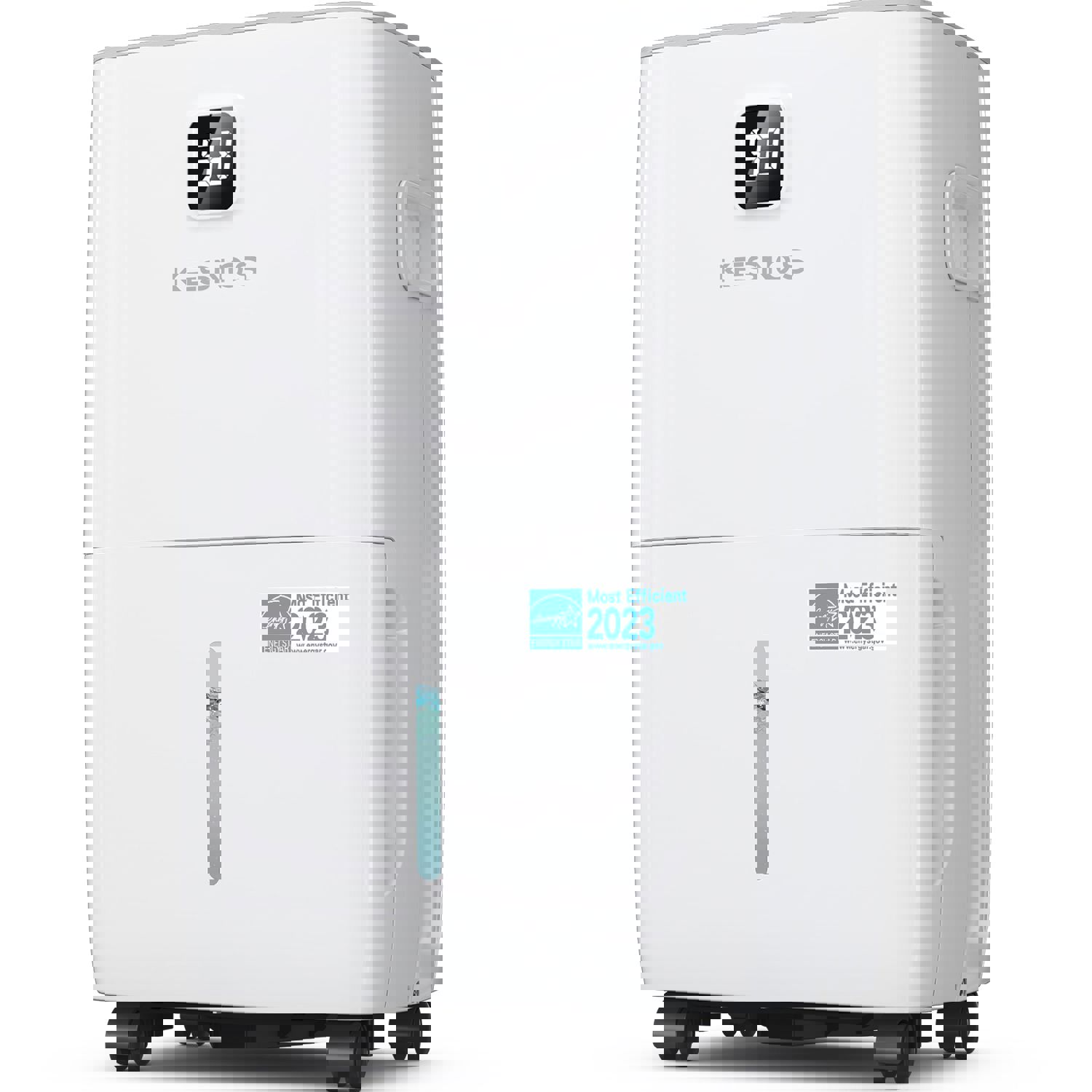 Kesnos 80 Pints Most Efficient Energy Star Dehumidifier with Front LCD Display for Home, Large Room - 5,500 Sq. Ft.