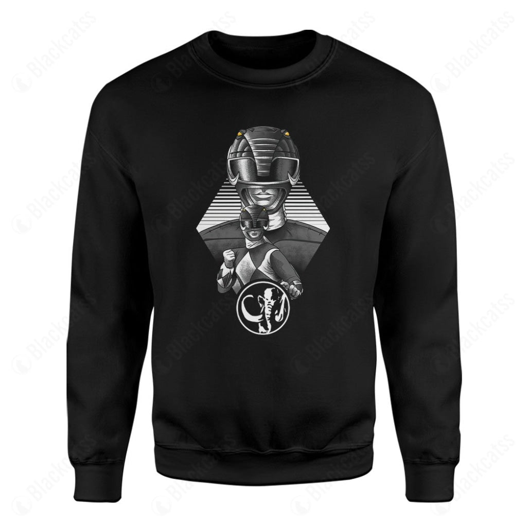 The Black Ranger Custom Graphic T-Shirt - Unisex Classic Fit