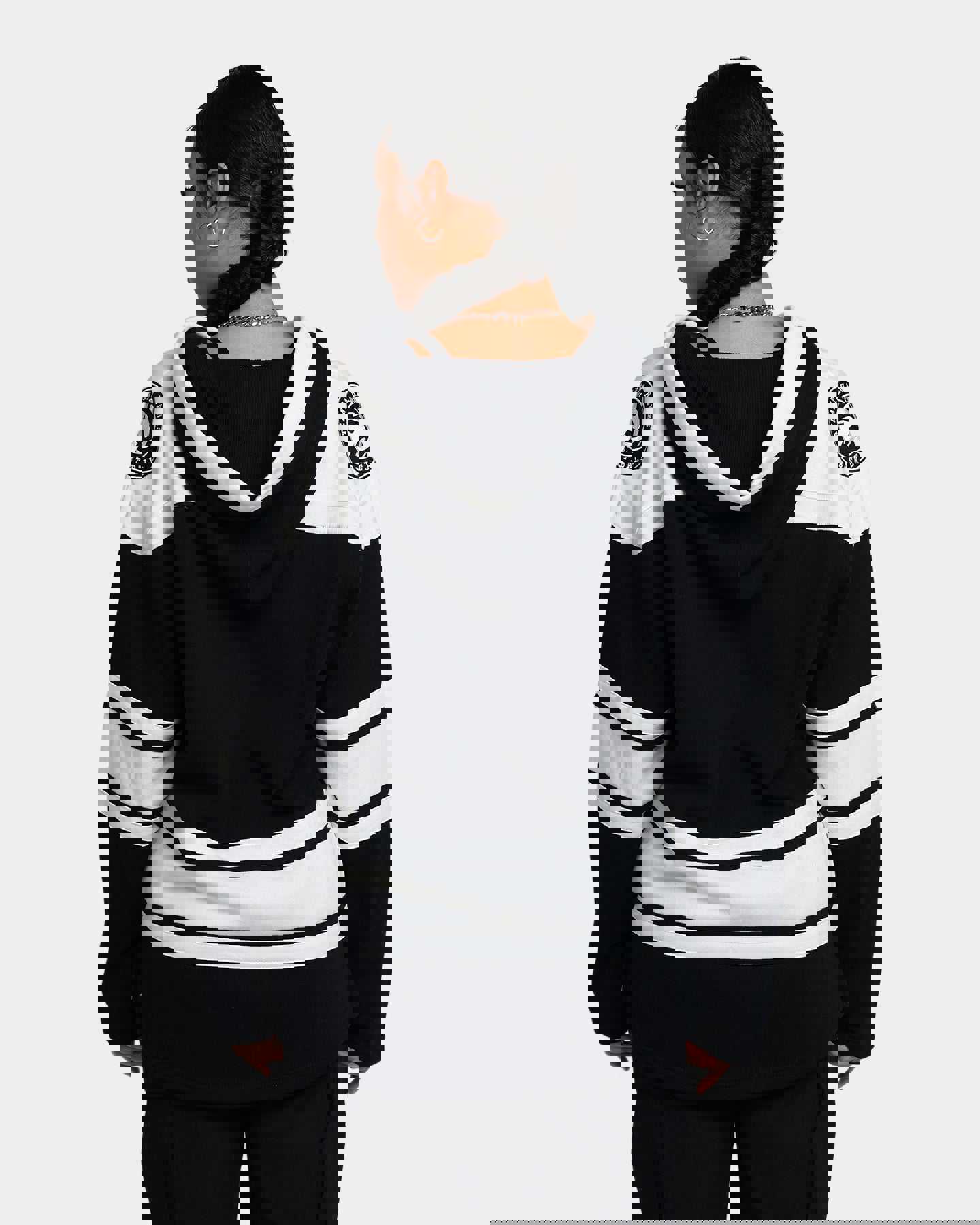 47 Brand Atlanta Hawks Superior Lacer Hoodie Jet Black