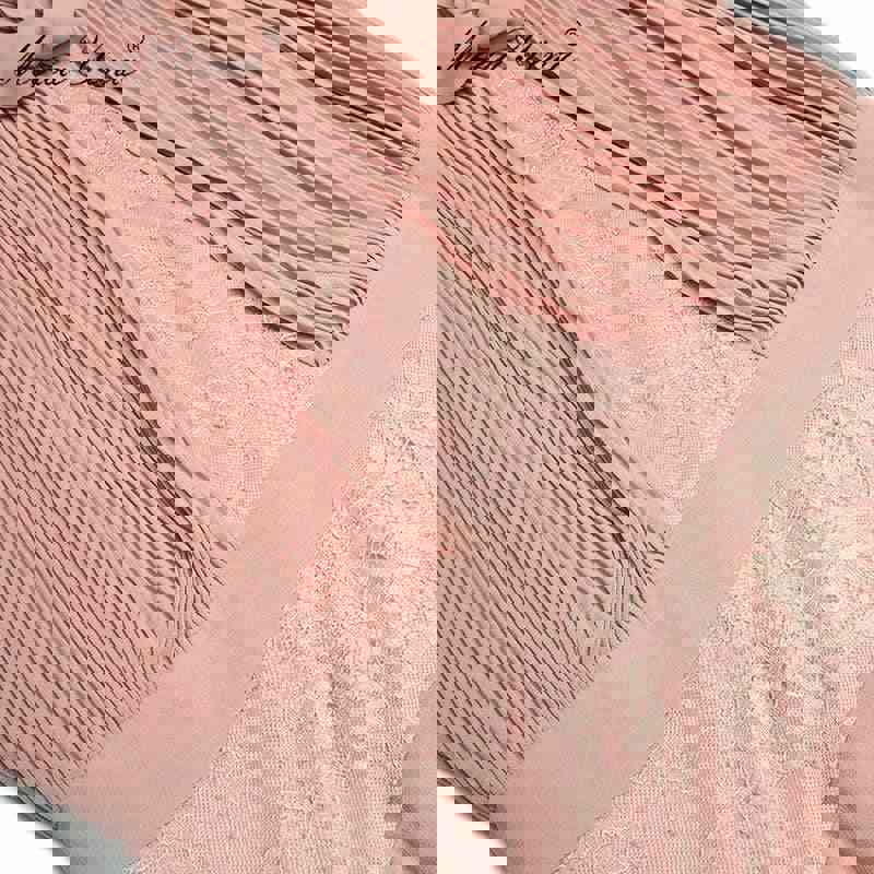 Fashion Autumn Chiffon Dress with Bow Decoration