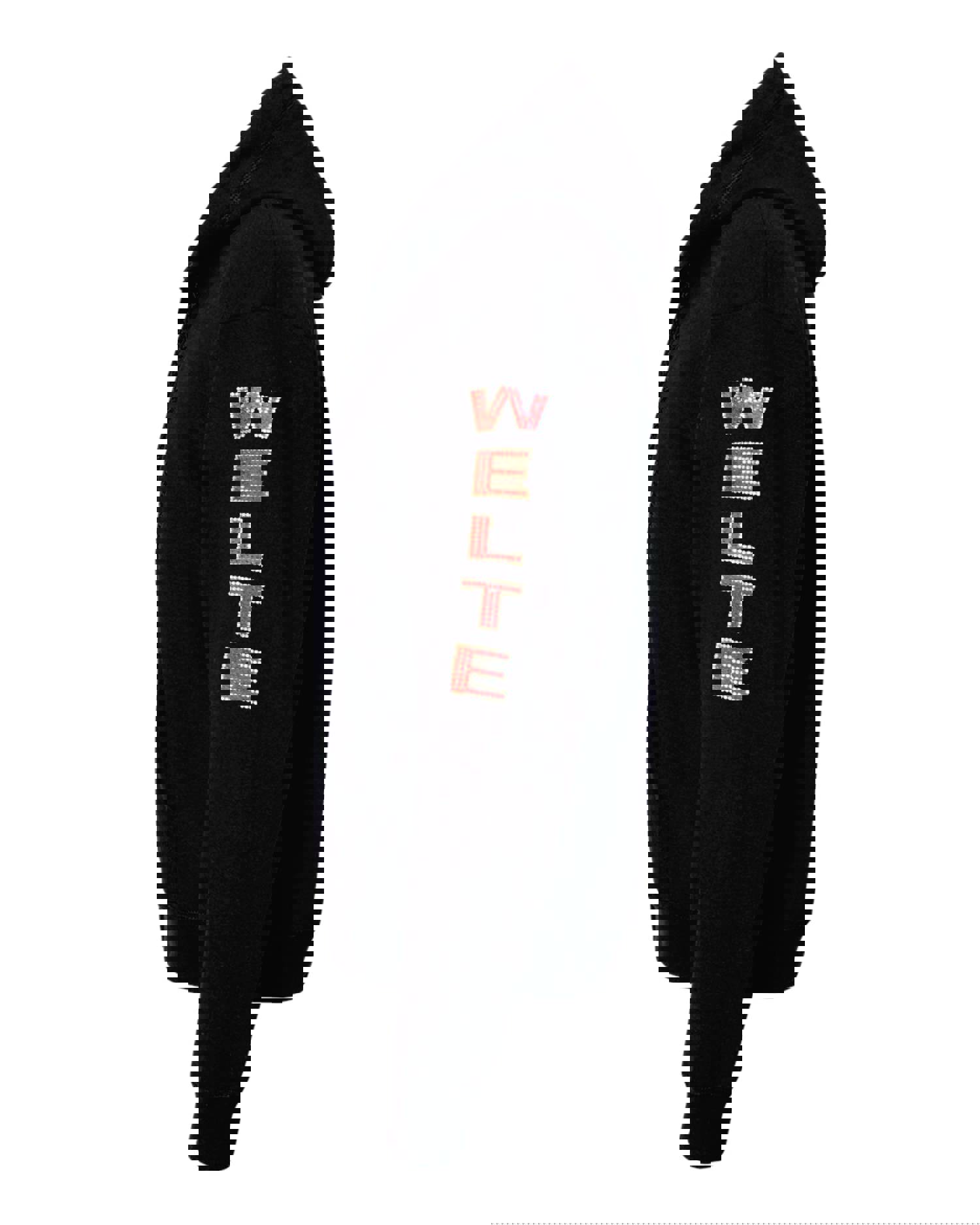 BLING Zip Up Hoodie Glendora Pep - Cheer or Song Choice