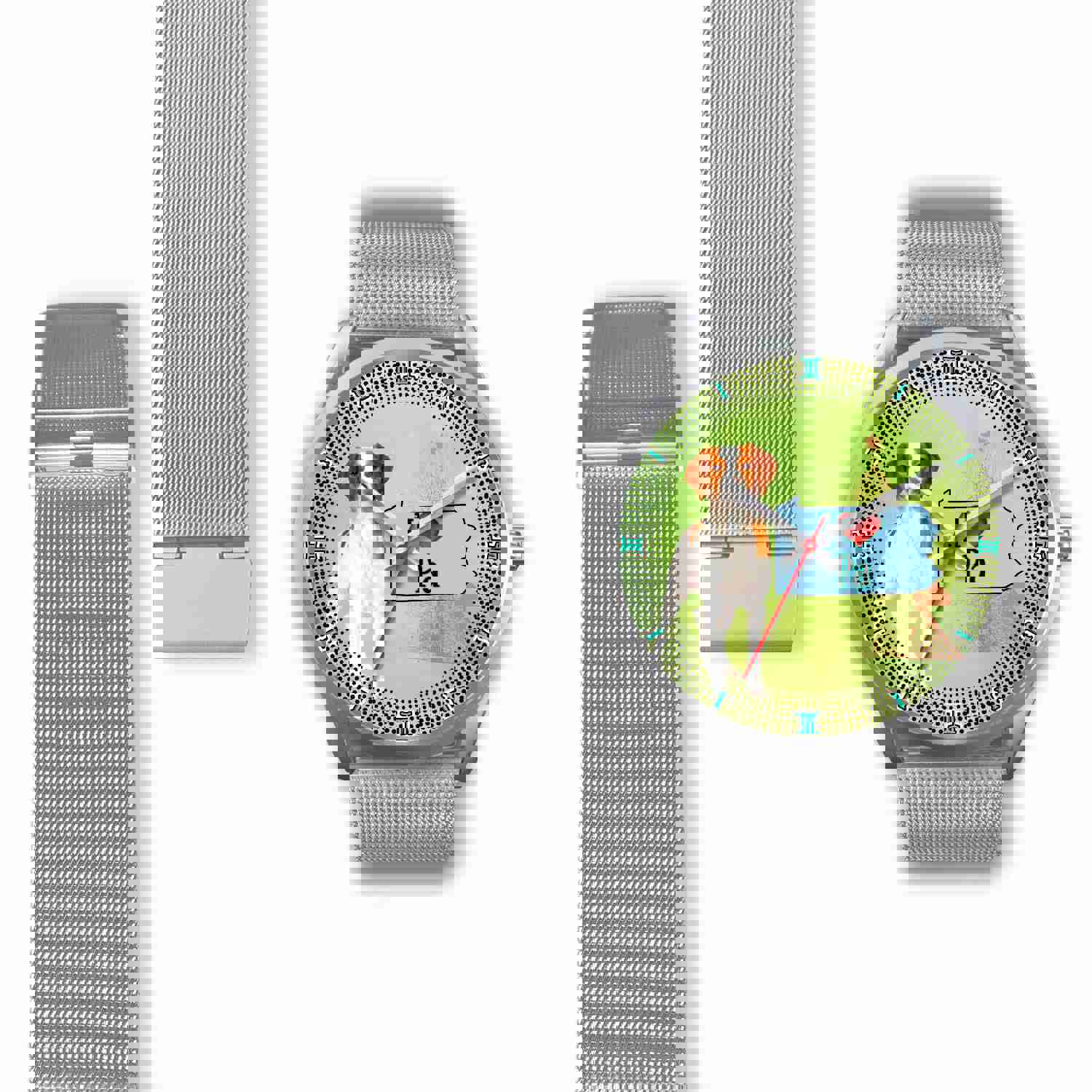 Lovely Brittany Dog Christmas Pennsylvania Christmas Special Wrist Watch