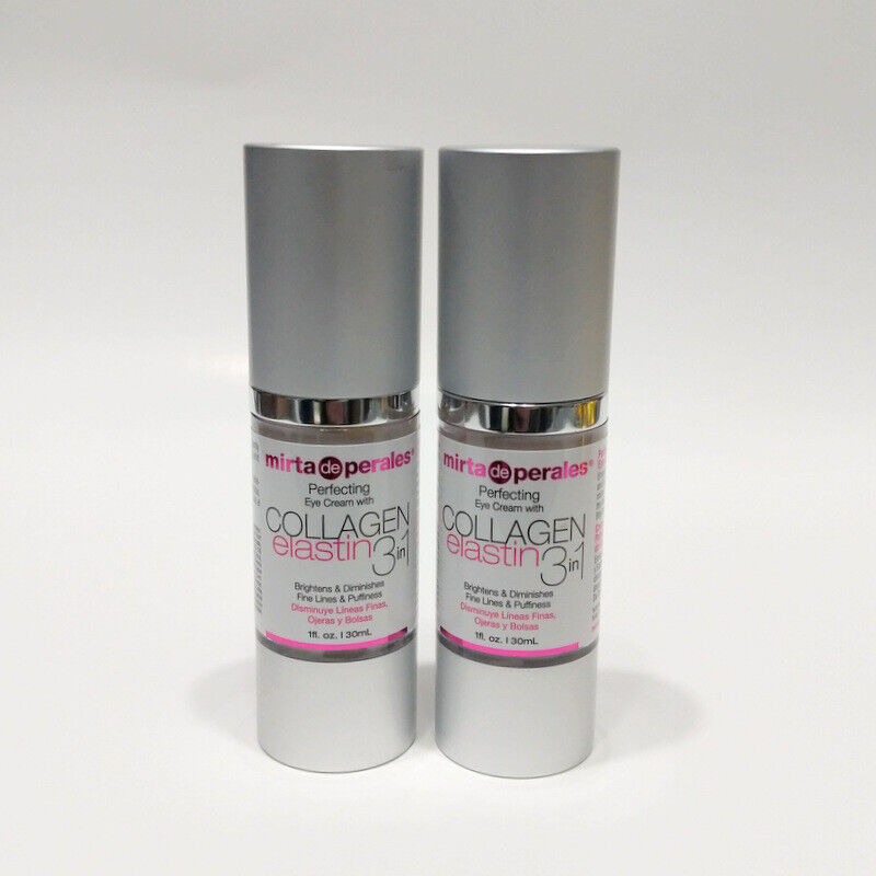 Mirta De Perales Perfecting Eye Cream with Collagen & Elastin Anti-aging 2-Pack