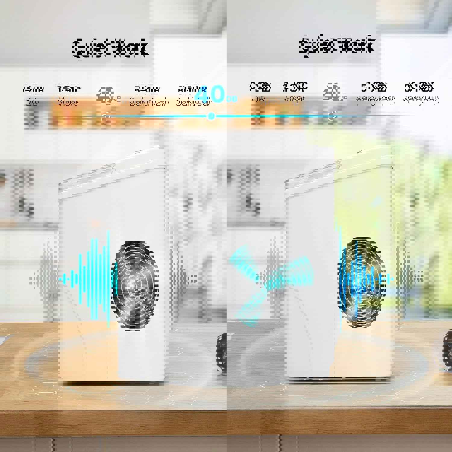 VIVOHOME Electric Portable Compact Countertop Ice Maker with Self-Cleaning, 26.5Lbs/Day