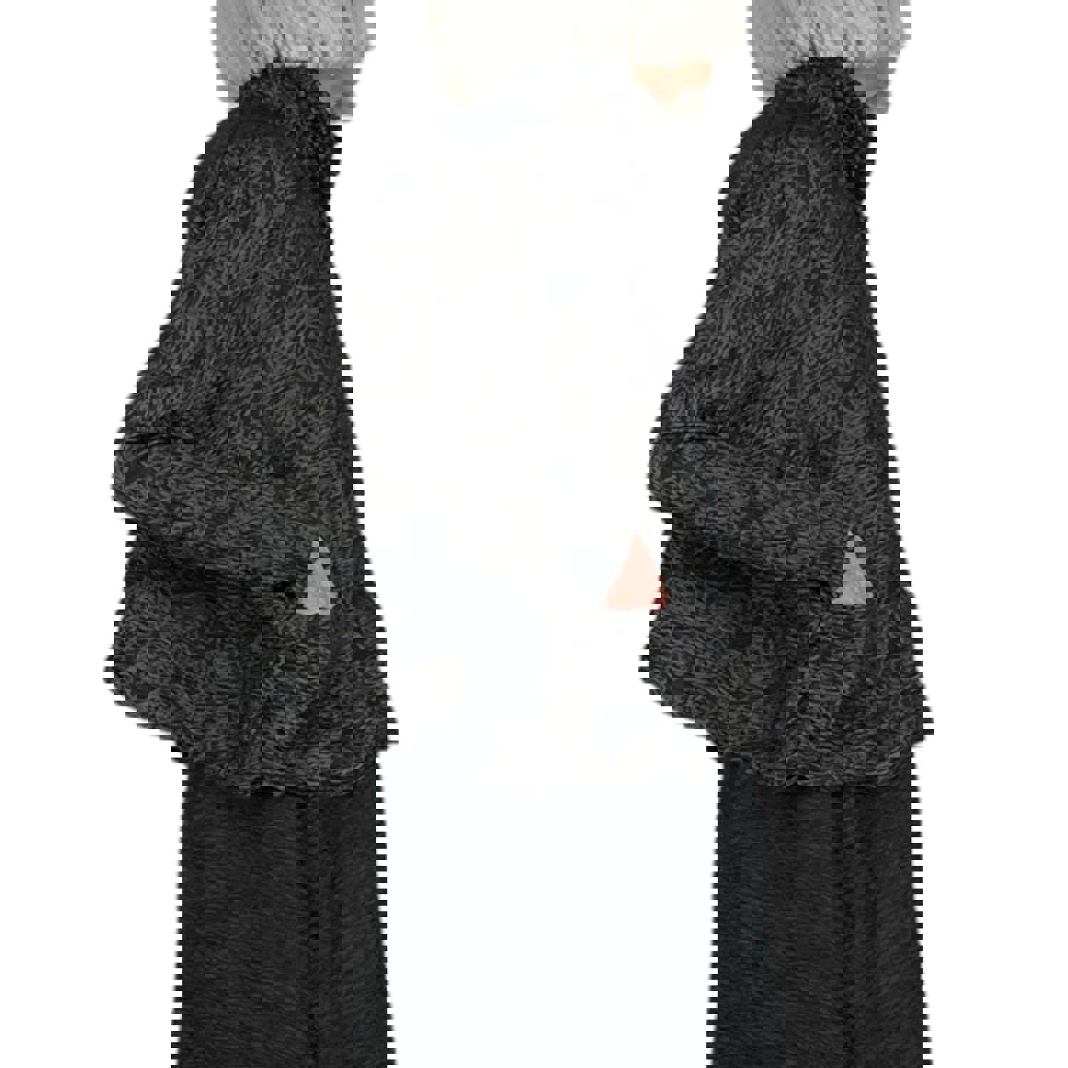 LEAF PRINT PLEATED CROP JACKET