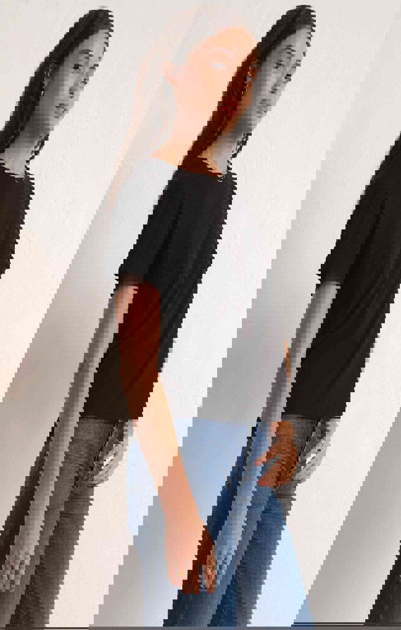 Z Supply Go To Tee - Classic Relaxed Fit Cotton Tee